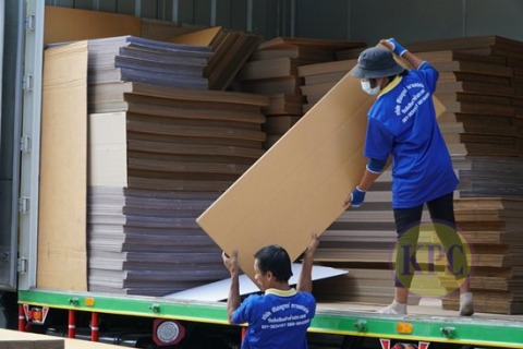 จัดส่งกระดาษลูกฟูก ชลบุรี